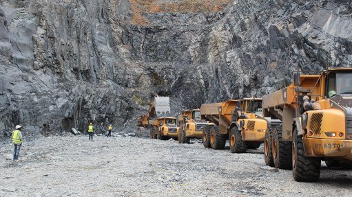 A gold mine in Mali