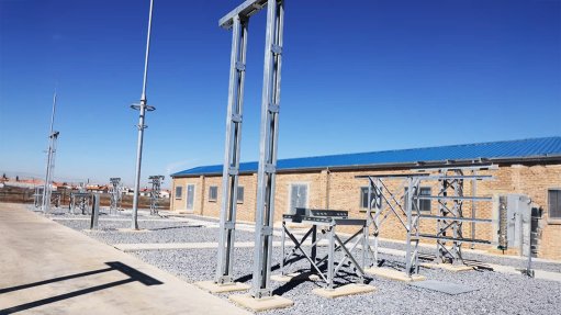 The newly built Savanna City substation
