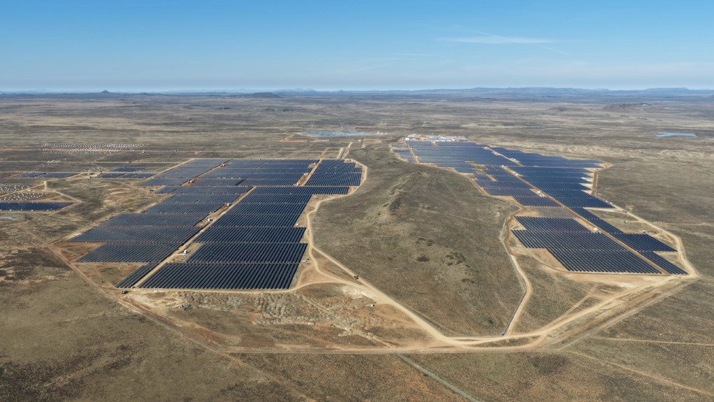 Solar panels installed at the SunCentral project