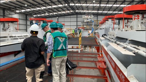 Asia Broadband gold and silver processing facility in Mexico