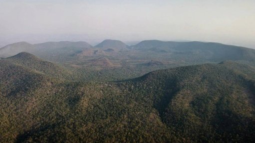 The Monte Muambe project area