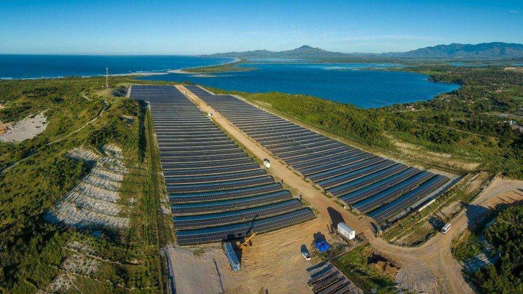 An image of a solar PV plant