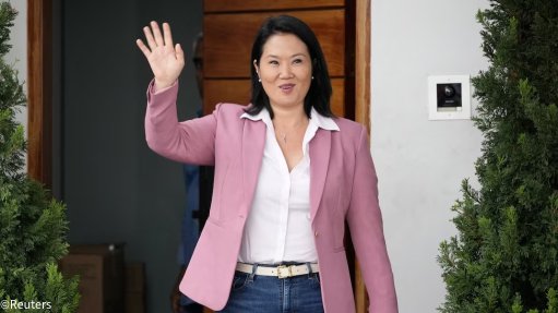 Peruvian President Keiko Fujimori