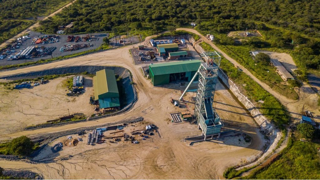 ariel view of Caldonia mine