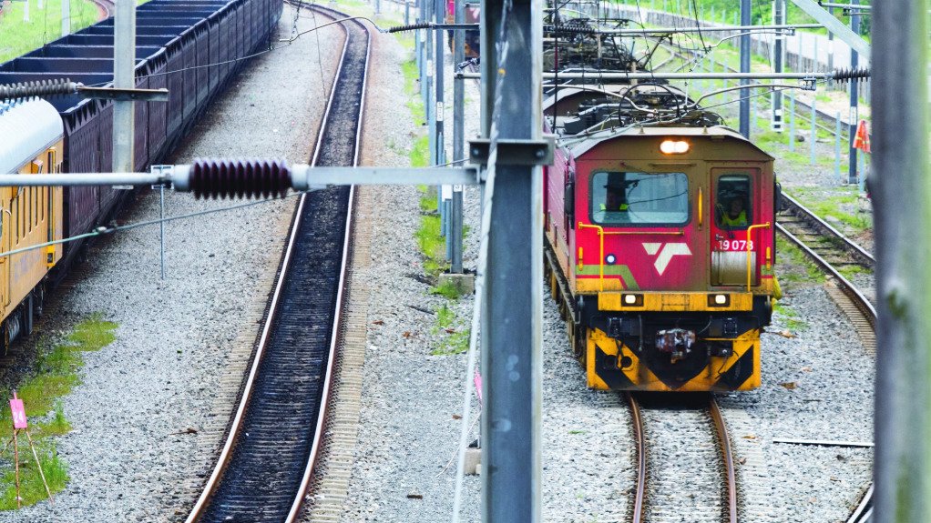 Transnet freight locomotive