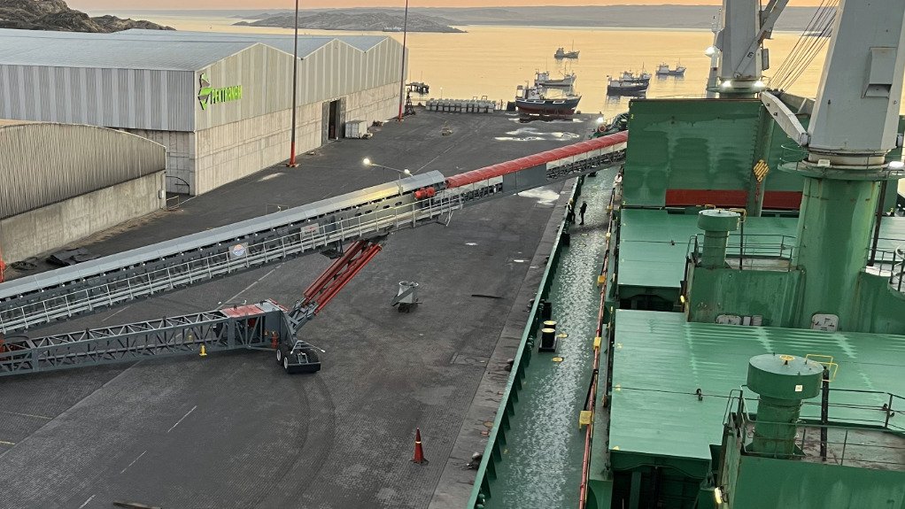 Astec completes delivery, commissioning of advanced ship loading system at Lüderitz port