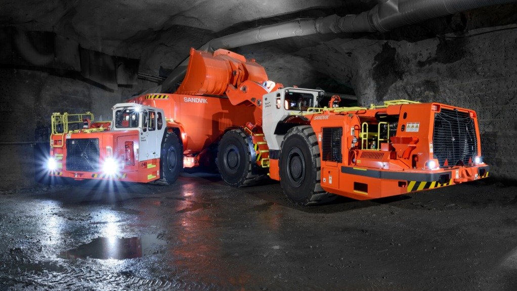 Toro trucks and loaders supplied to Kamoa Copper by Sandvik
