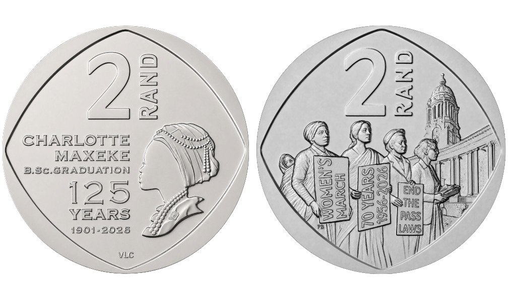 SARB launches commemorative coins to honour Charlotte Maxeke and 1956 Women’s March