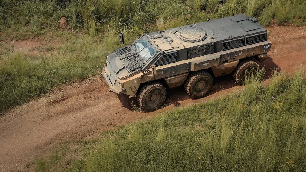Paramount Group's Mbombe 6 X 6 armoured personnel carrier