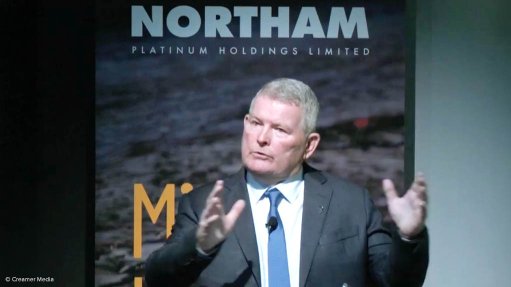Northam Platinum CEO Paul Dunne.