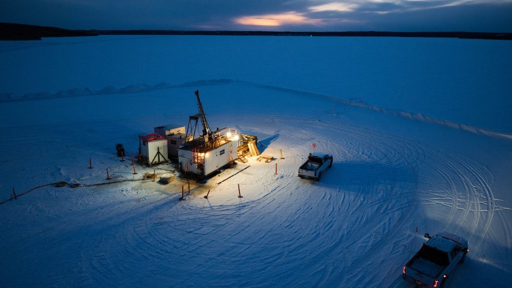 Drilling at Patterson Lake South