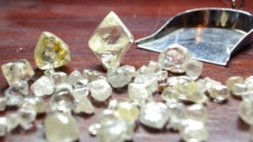 An image of small diamonds