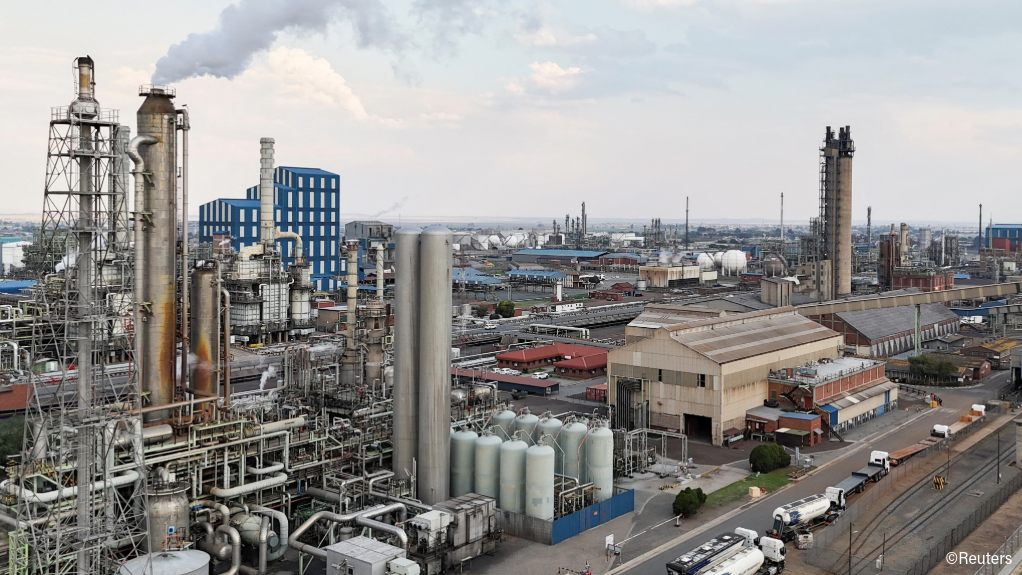 Sasol's Sasolburg plant