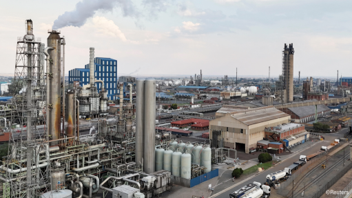Sasol's Sasolburg plant