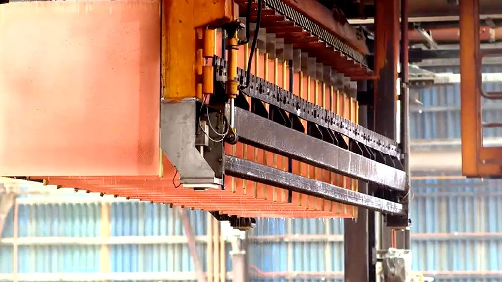 Copper processing in Chile
