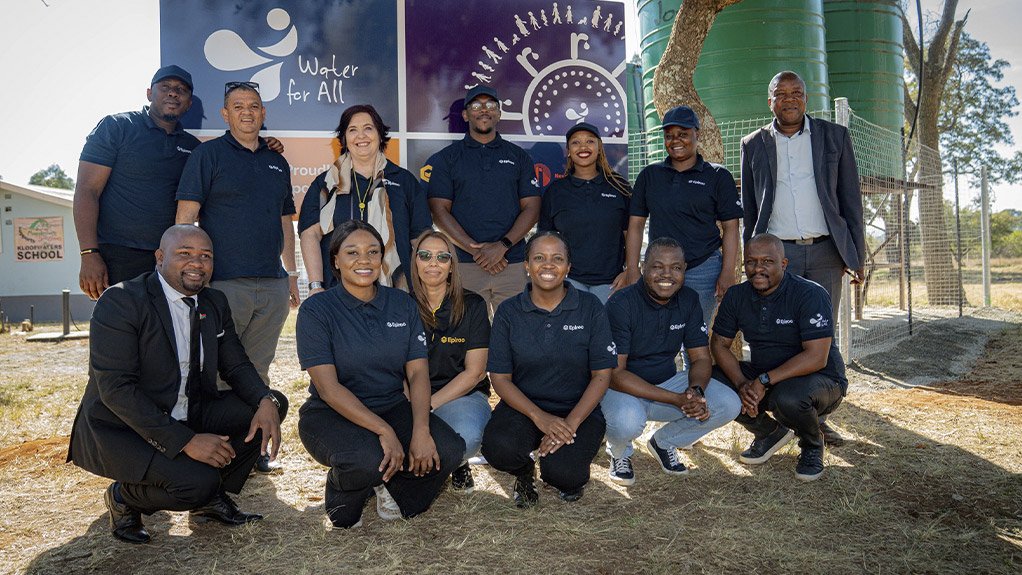Epiroc brings lasting change and enhances the learning environment at Kloofwater School Community through access to clean borehole water