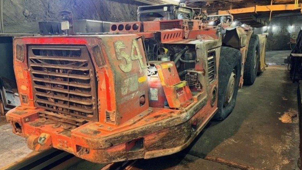 An image of assets from Finsch mine 