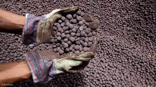 Iron-ore pellets