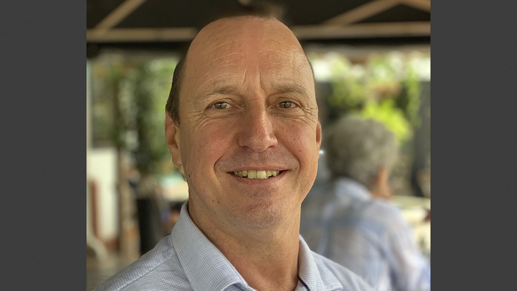 An image of SAIMM president Gary Lane