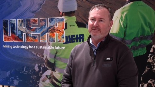 Weir sales director for Africa Edward Jansen spoke to Engineering News & Mining Weekly during the Electra Mining Africa event, held in Johannesburg from 7 to 11 September 2026.