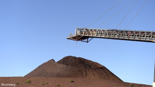 Iron-ore heap