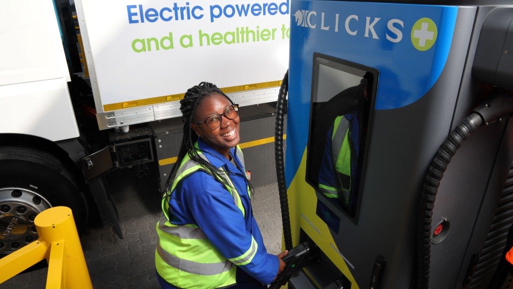 Clicks’ Cape Town distribution centre to operate 100% electric truck fleet by year-end