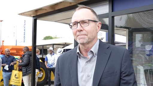 Rudie Boshoff, Komatsu Underground Mining Senior Vice President spoke to Engineering News & Mining Weekly during the Electra Mining Africa event, held in Johannesburg from 7 to 11 September 2026.