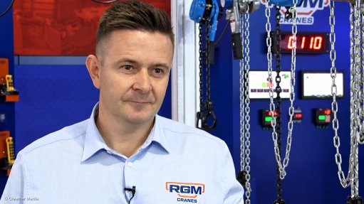 RGM Cranes Group CEO and chairperson Alex Dowling spoke to Engineering News & Mining Weekly during the Electra Mining Africa event, held in Johannesburg from 7 to 11 September 2026.