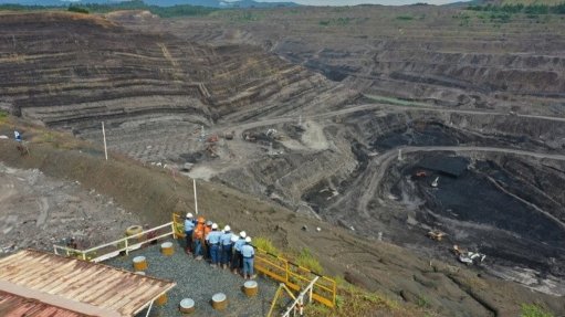 Bayan coal mine in Indonesia