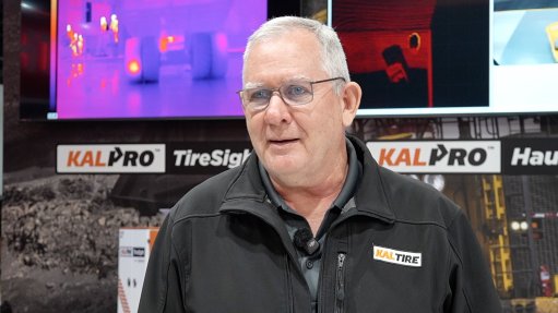 Kal Tire VP Southern Africa John Martin spoke to Engineering News & Mining Weekly during the Electra Mining Africa event, held in Johannesburg from 7 to 11 September 2026.