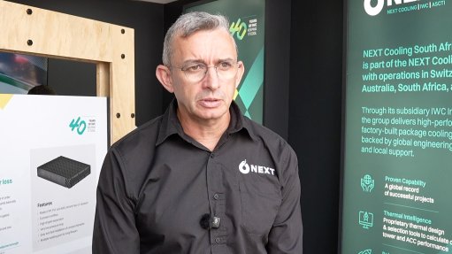 NEXT COOLING MD Roger Rusch spoke to Engineering News & Mining Weekly during the Electra Mining Africa event, held in Johannesburg from 7 to 11 September 2026.