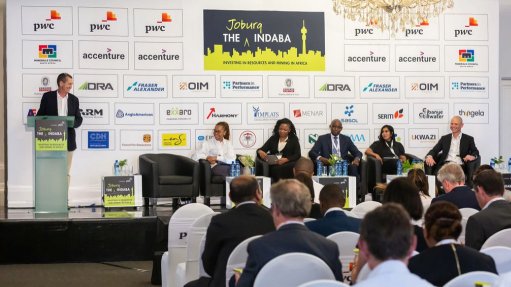 A session at the Joburg Indaba led by Bernard Swanepoel