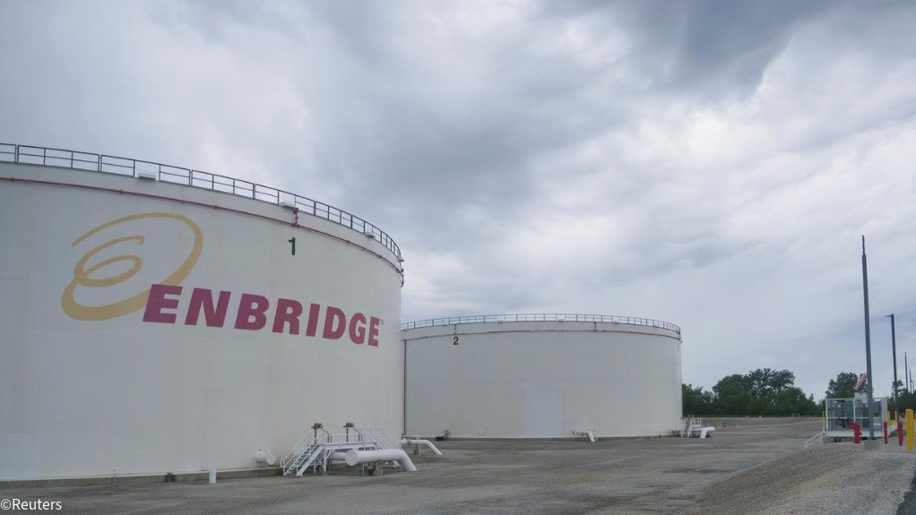 Enbridge tanks