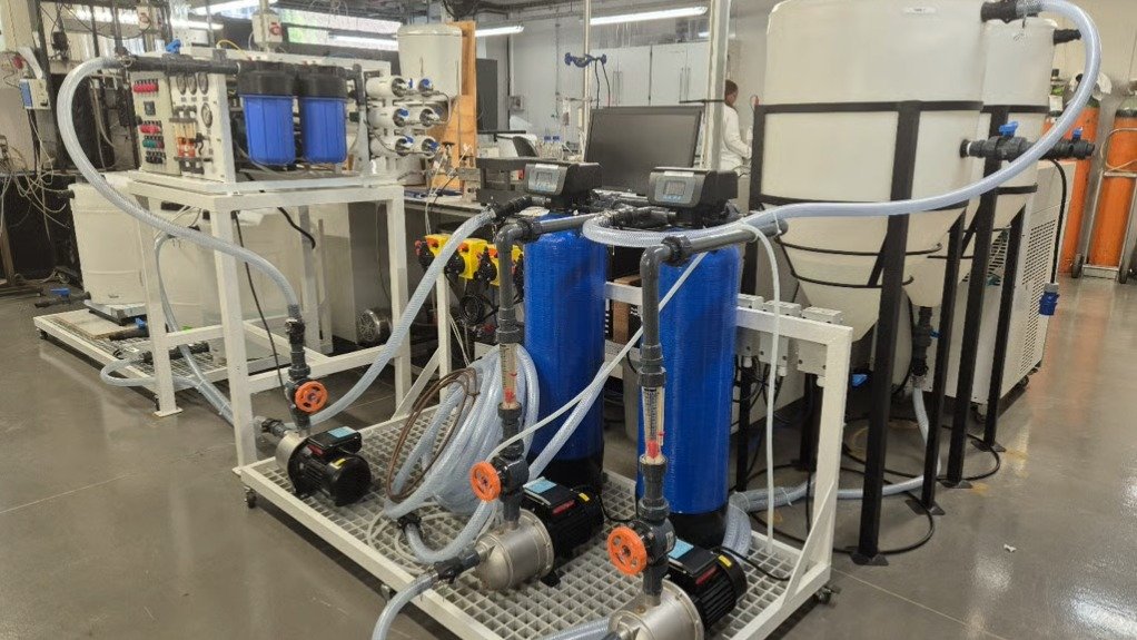 The Pee-Cycling plant