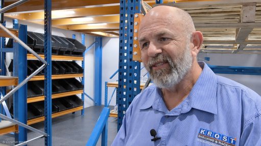 lving and Racking Director Iain Skudder spoke to Engineering News & Mining Weekly during the Electra Mining Africa event, held in Johannesburg from 7 to 11 September 2026.