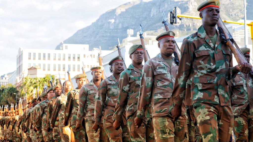 An image of SANDF soliders