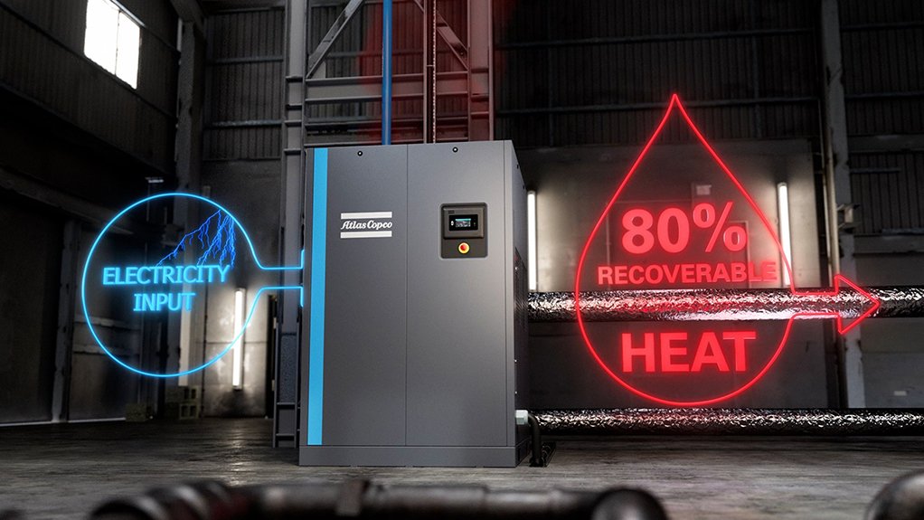 Graphic of Atlas Copco recovery system
