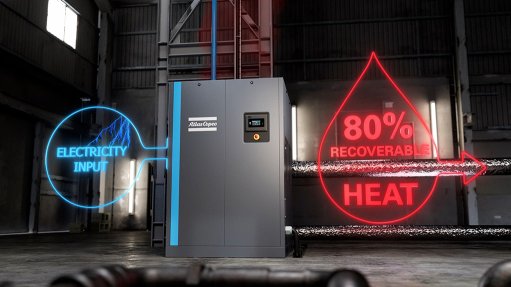 Graphic of Atlas Copco recovery system