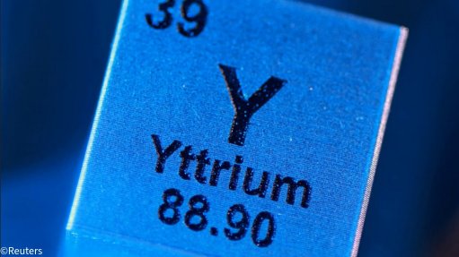 Yttrium chemical symbol