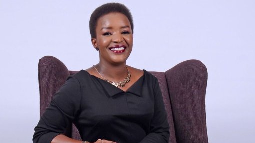 An image of BLSA CEO Busi Mavuso