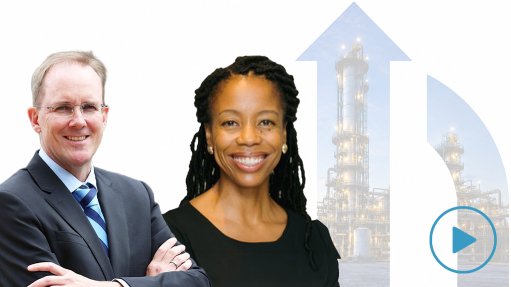 Keith Webb, senior investment banker at Rand Merchant Bank, and Liz Kolobe, partner at Agile Capital,