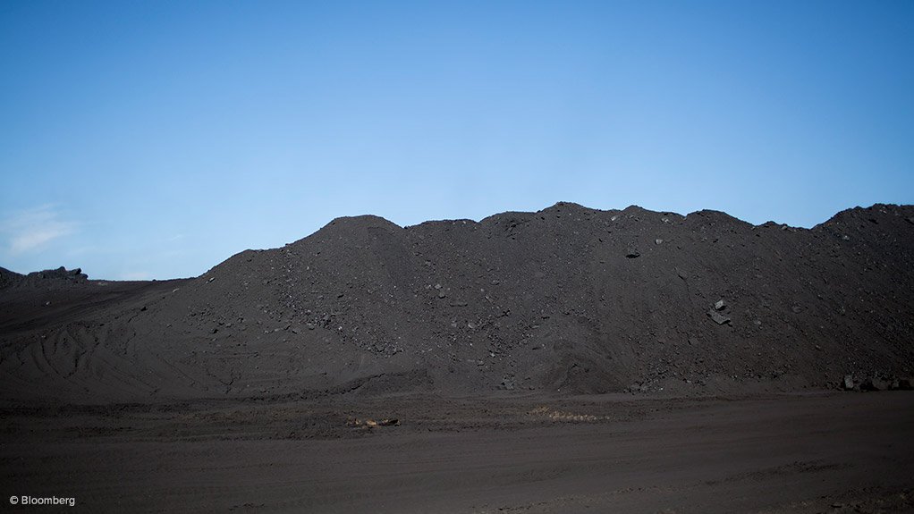 Coal stockpile
