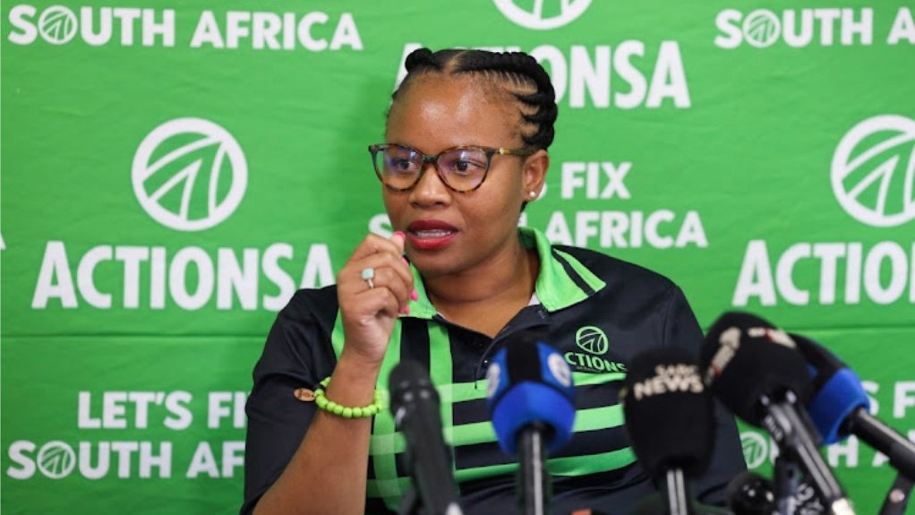 ActionSA Tshwane Mayor Nasiphi Moya