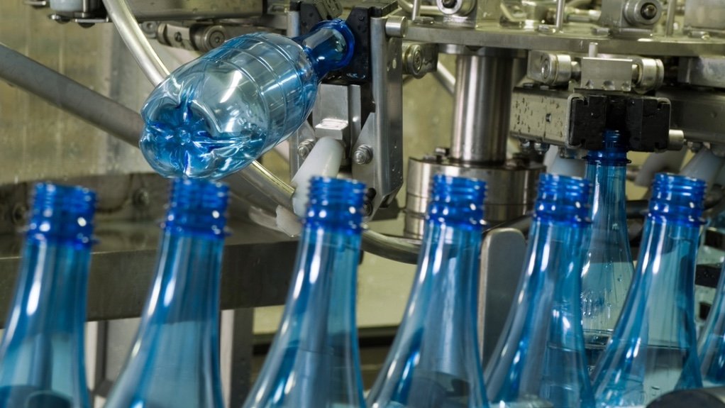 An image of PET bottles