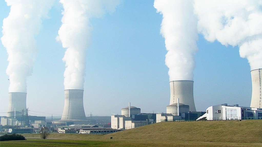 A nuclear power plant