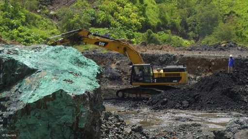 A copper mine in the DRC