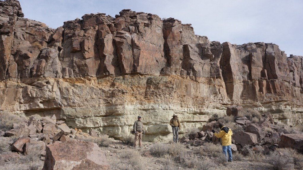 Alkali Flats project area in the US