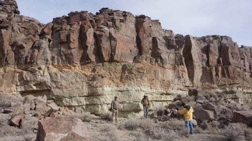 Alkali Flats project area in the US