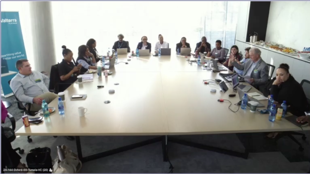 Valterra value-chain media briefing event.