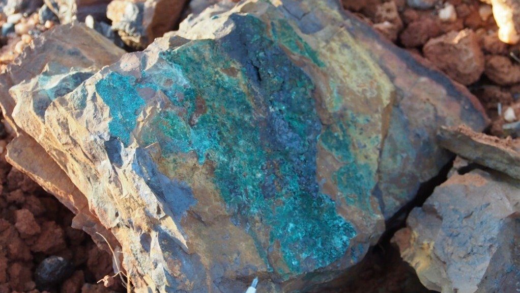 Copper mineralisation